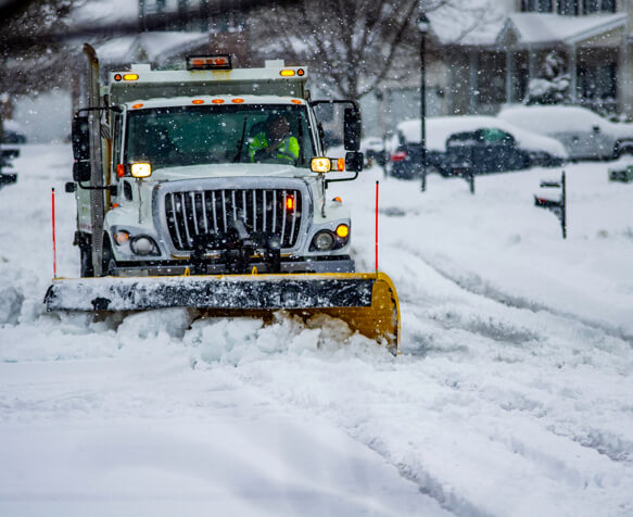 windrow snow removal in Ottawa
